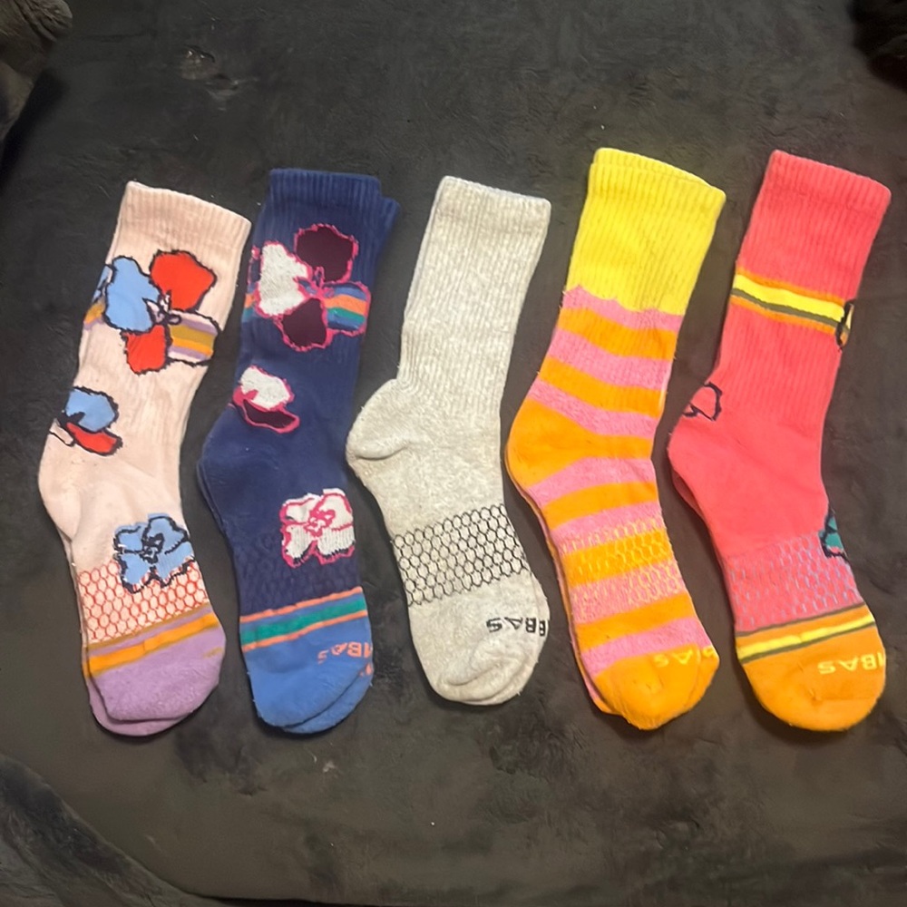 Lot of 5 pairs of Bomba socks!